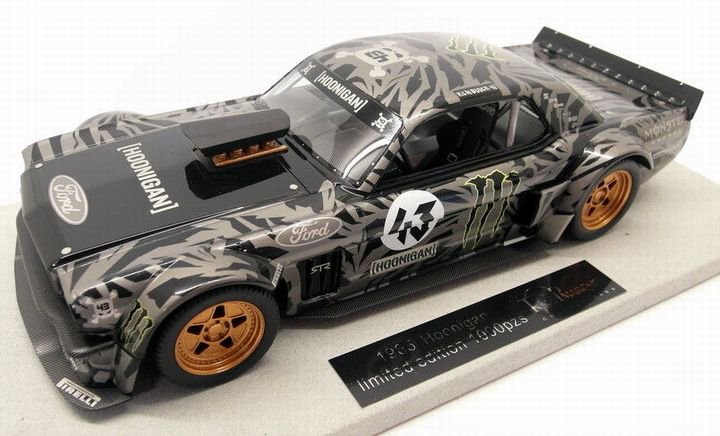 1/18 Top Marques Ford Mustang Hoonigan 1965 Ken Block Edition - 【MR BBR  MakeUp LOOKSMART Du0026Gなどのミニカー専門店】 ヴェルデ