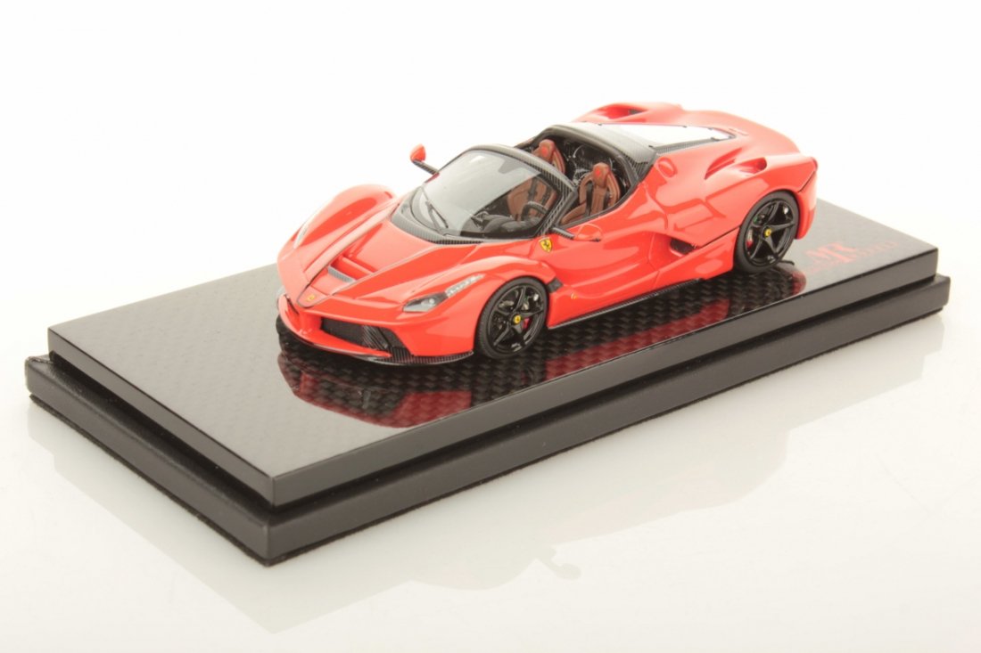 1/43 MR Ferrari LaFerrari Aperta Rosso Dino - 【MR BBR MakeUp LOOKSMART  D&Gなどのミニカー専門店】 ヴェルデ