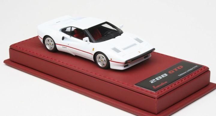 1/43BBR FERRARI 288 GTO Italian white - 【MR BBR MakeUp