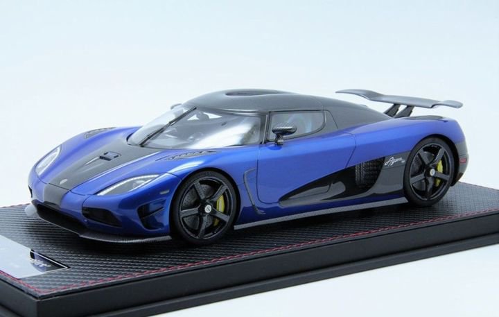 1/18 FrontiArt Koenigsegg Agera HH Blue #01 - 【MR BBR MakeUp LOOKSMART  D&Gなどのミニカー専門店】 ヴェルデ