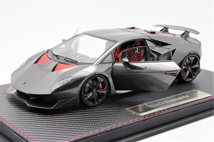 1/18 Frontiart Lamborghini Sesto Elemento Carbon Open/Close - 【MR 