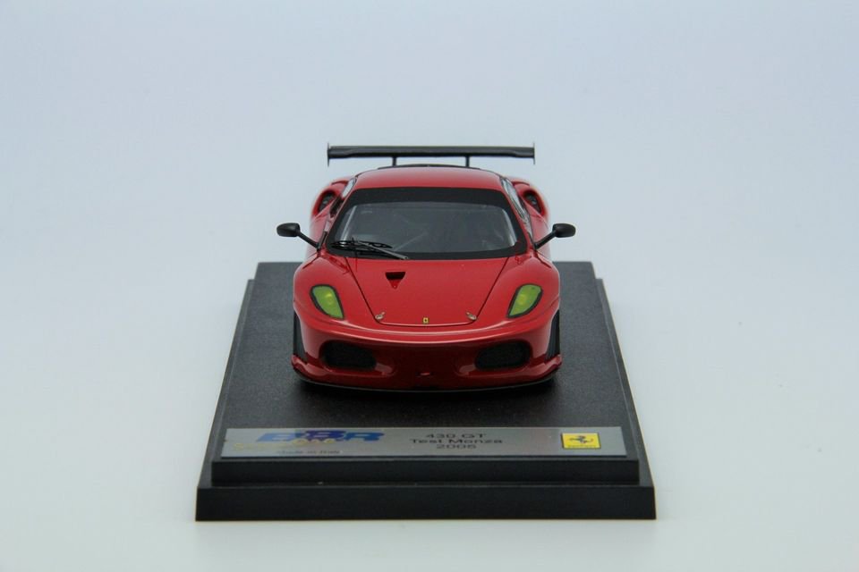 1/43 BBR Ferrari F430 GT Test Monza 2005 Red - 【MR BBR MakeUp 