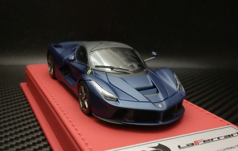 1/43 BBR FERRARI LAFERRARI Matt Blue Abu Dhabi - 【MR BBR MakeUp LOOKSMART  D&Gなどのミニカー専門店】 ヴェルデ