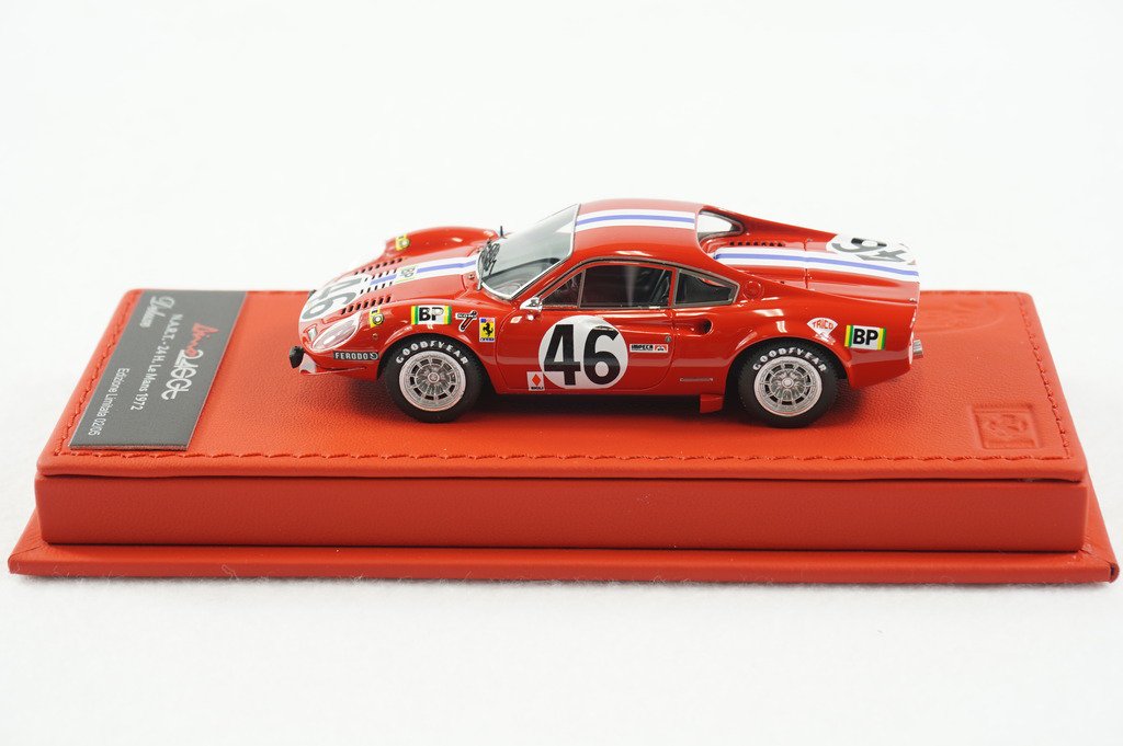 1/43 BBR FERRARI DINO 246 GT NART 24HR LEMANS CAR #46 - 【MR BBR