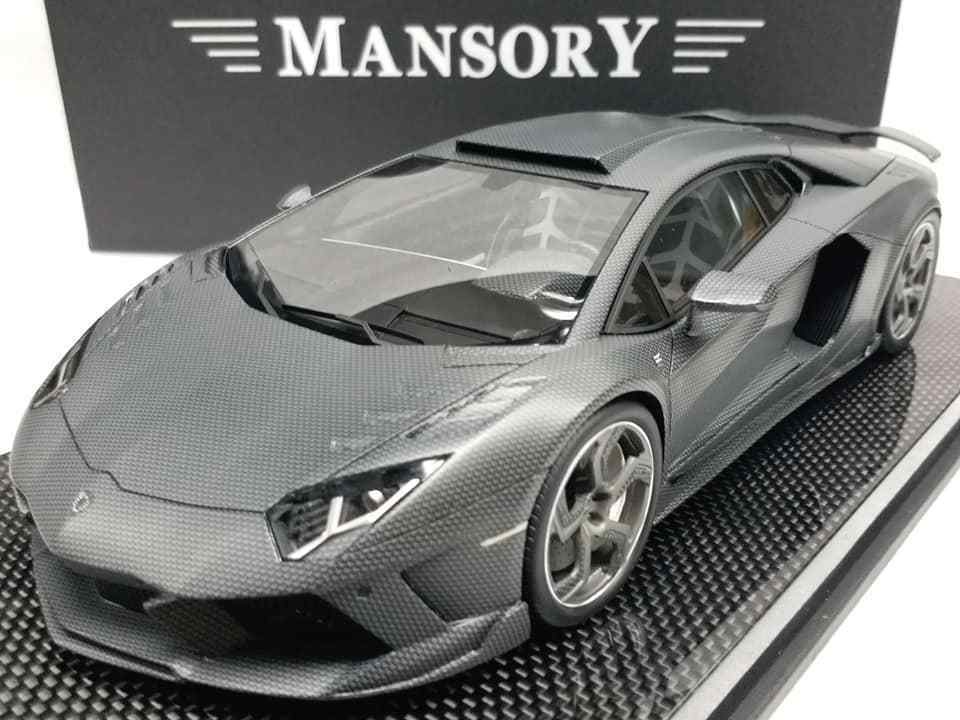 1/18 Mansory Lamborghini Carbonado GT Full Carbon - 【MR BBR 