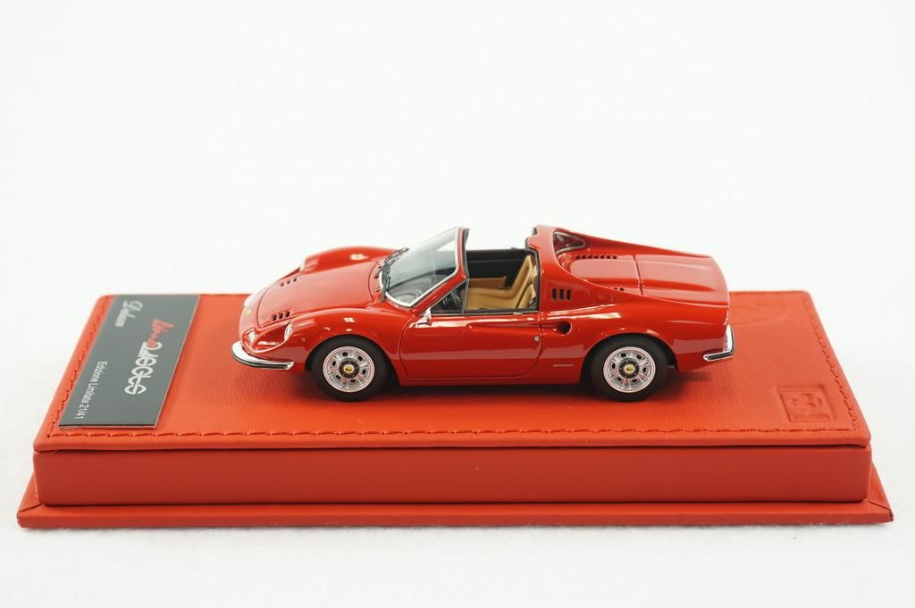 BBR 1/43 Ferrari Dino 246 GTS 1972 Red BBRC54A – Paddock