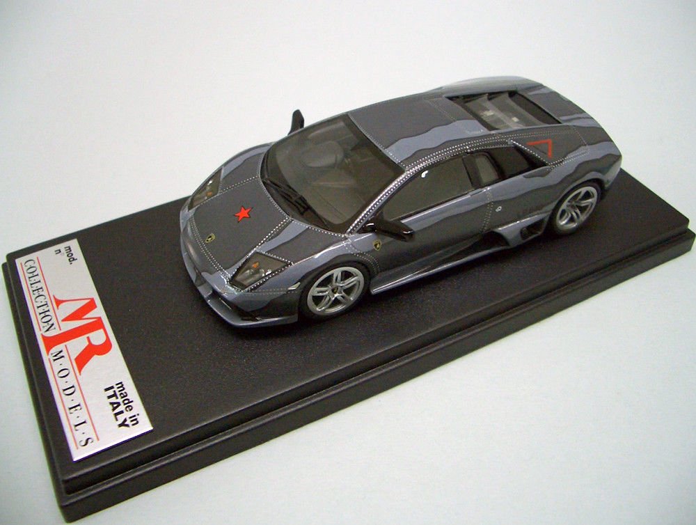 1/43 MR Lamborghini Murcielago LP640 Stealth Fighter Grey - 【MR