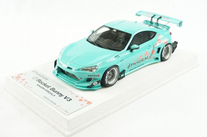 1/18 FUELME MODEL ROCKET BUNNY V3 SAKURA - 【MR BBR MakeUp LOOKSMART  D&Gなどのミニカー専門店】 ヴェルデ