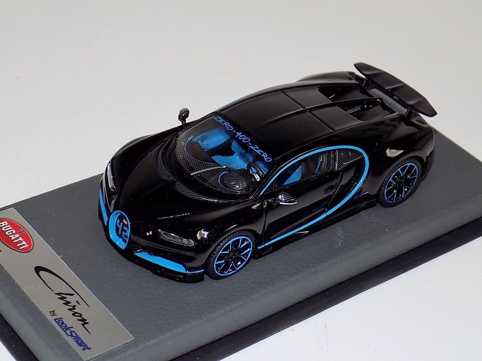 1/43 Looksmart Bugatti Chiron in 0-400-0 - 【MR BBR MakeUp LOOKSMART  D&Gなどのミニカー専門店】 ヴェルデ