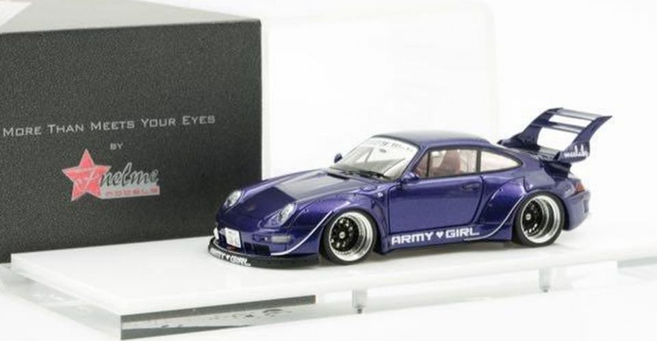 1/43 FUELME MODEL RWB 993 ARMY GIRL Final Version Pearl purple - 【MR BBR  MakeUp LOOKSMART D&Gなどのミニカー専門店】 ヴェルデ