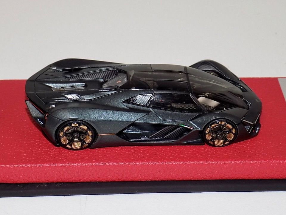 1/43 Looksmart Lamborghini Terzo Millennio Matt Grey - 【MR BBR MakeUp  LOOKSMART D&Gなどのミニカー専門店】 ヴェルデ