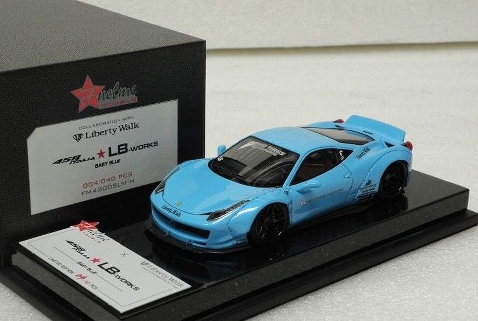 超目玉】 ミニカー1/43 LB☆PERFORMANCE 458 フェラーリ