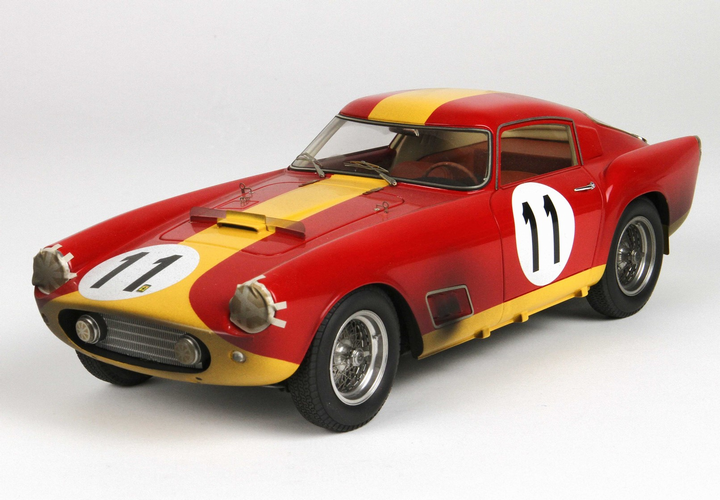 1/18 BBR Ferrari 250 TDF 24H Le Mans 1959 s/n 1321 GT Car n. 11 end of race  version - 【MR BBR MakeUp LOOKSMART Du0026Gなどのミニカー専門店】 ヴェルデ