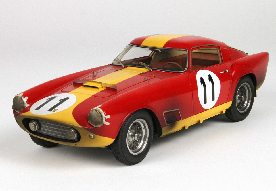 1/18 BBR Ferrari 250 TDF 24H Le Mans 1959 s/n 1321 GT Car n. 11 end of race  version - 【MR BBR MakeUp LOOKSMART Du0026Gなどのミニカー専門店】 ヴェルデ　