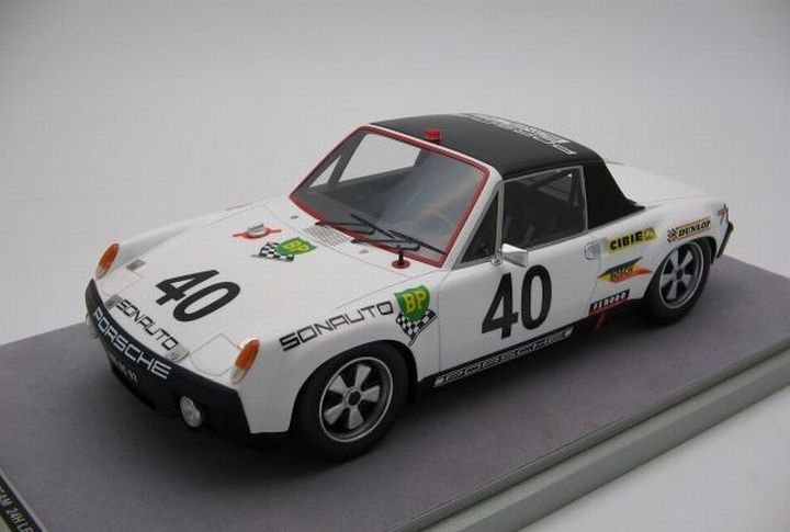 1/18 TECNOMODEL Porsche 914/6 Le Mans 24h 1970 Sonnaoto Team Winner class  car # 40 - 【MR BBR MakeUp LOOKSMART D&Gなどのミニカー専門店】 ヴェルデ