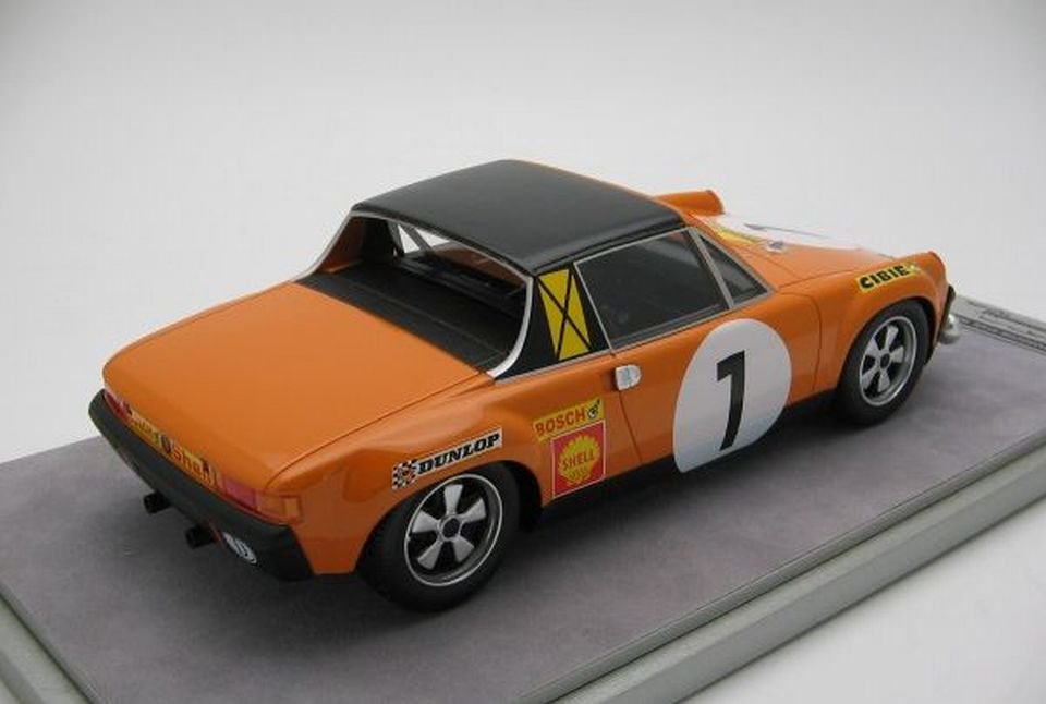 1/18 TECNOMODEL Porsche 914/6 Marathon De La Rute 1970 Winner car # 1 - 【MR  BBR MakeUp LOOKSMART D&Gなどのミニカー専門店】 ヴェルデ