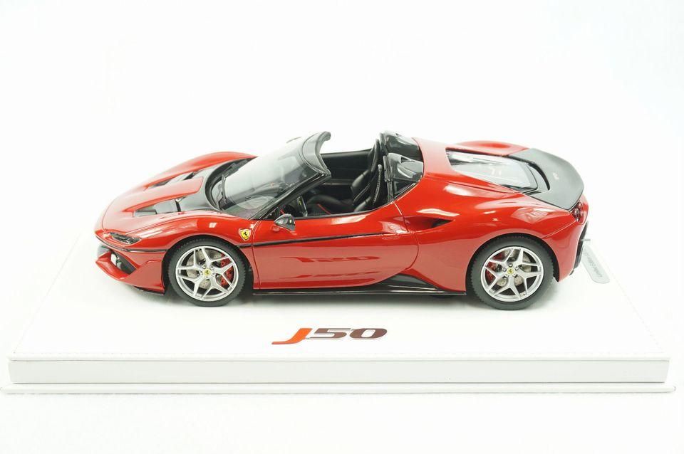 1/18 BBR FERRARI J50 50TH ANNIVERSARY JAPAN WHITE DELUXE