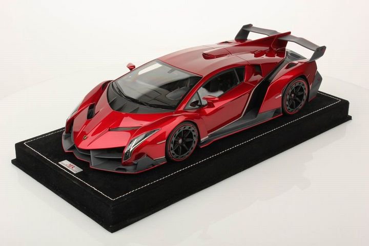 1/18 MR Lamborghini Veneno Metallic Red - 【MR BBR MakeUp LOOKSMART D&Gなどの ミニカー専門店】 ヴェルデ