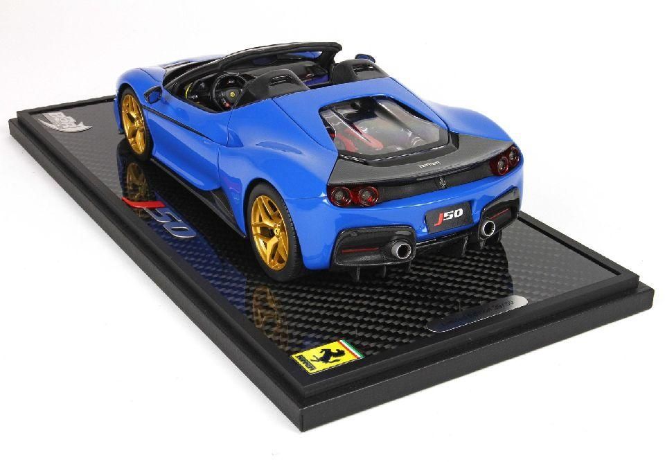 1/18 BBR Ferrari J50 French Racing Blue Lucido -blue - 【MR