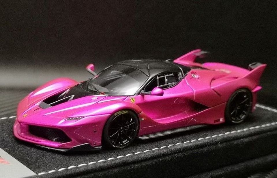 1/43 Looksmart Ferrari FXX-K Fxxk Flash Pink - 【MR BBR MakeUp