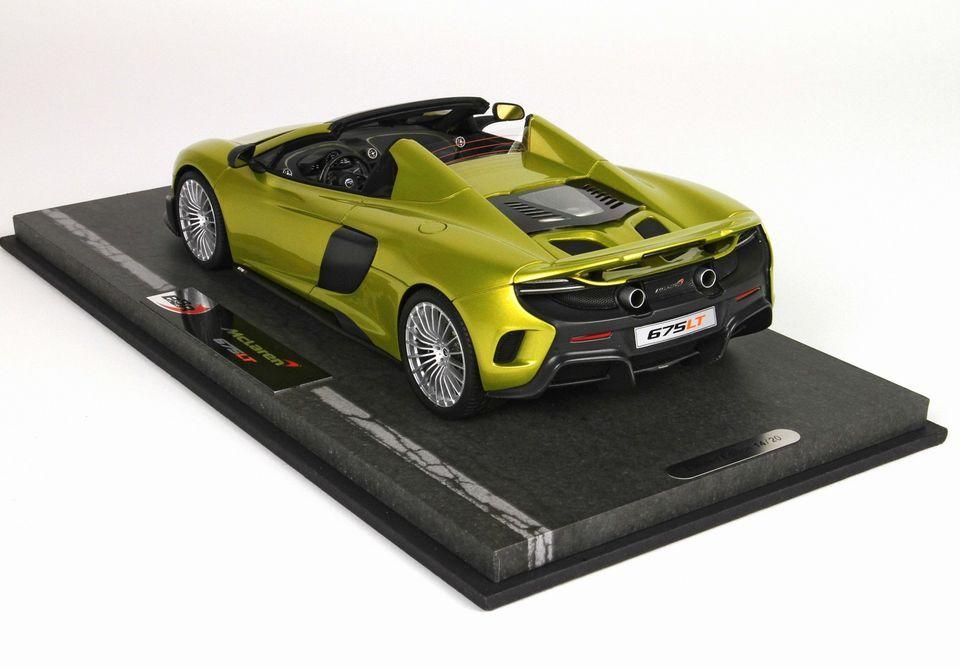 1/18 Mclaren 675LT McLaren Orange Composite Model Car By