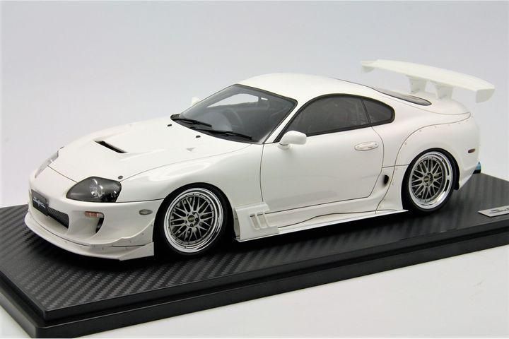 1/18 Ignition Model Toyota Supra (JZA80) RZ White - 【MR BBR