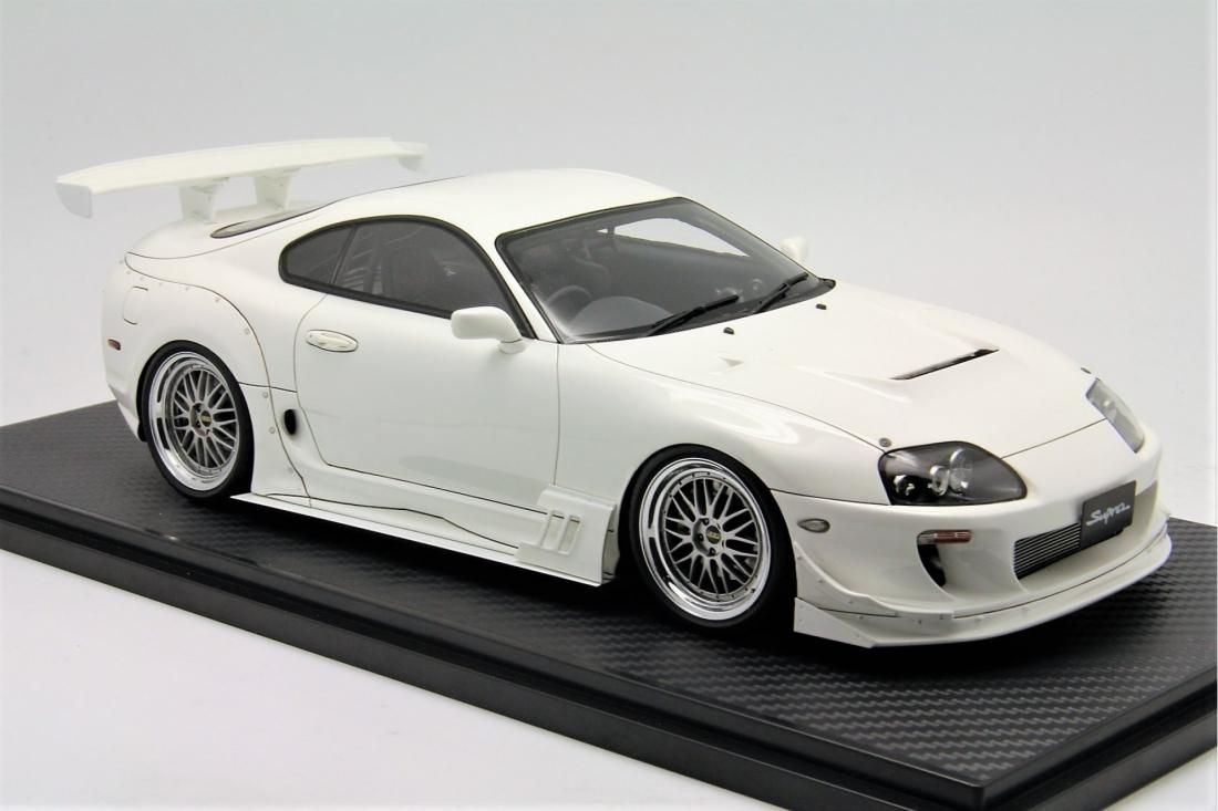 1/18 Ignition Model Toyota Supra (JZA80) RZ White - 【MR BBR MakeUp  LOOKSMART D&Gなどのミニカー専門店】 ヴェルデ