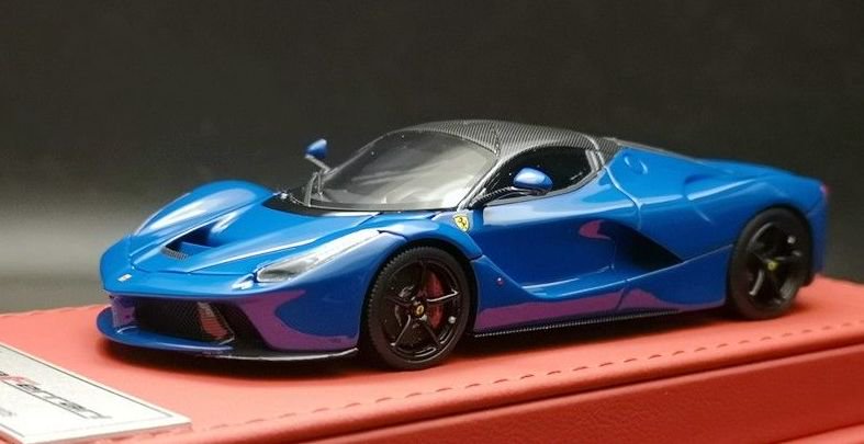 1/43 BBR FERRARI LAFERRARI DINO BLUE DELUXE RED