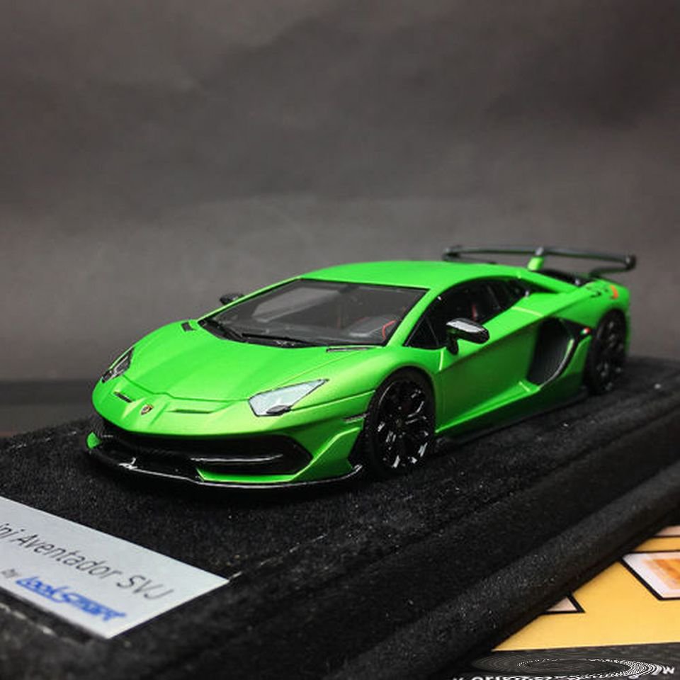 1/43 Looksmart Lamborghini Aventador SVJ Verde Alceo(Met.Green