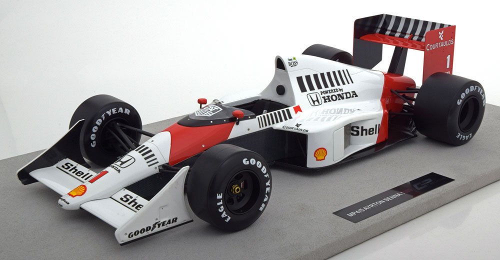 1/12 GP-REPLICAS McLAREN F1 MP4/5 1989 AYRTON SENNA - 【MR BBR MakeUp  LOOKSMART D&Gなどのミニカー専門店】 ヴェルデ