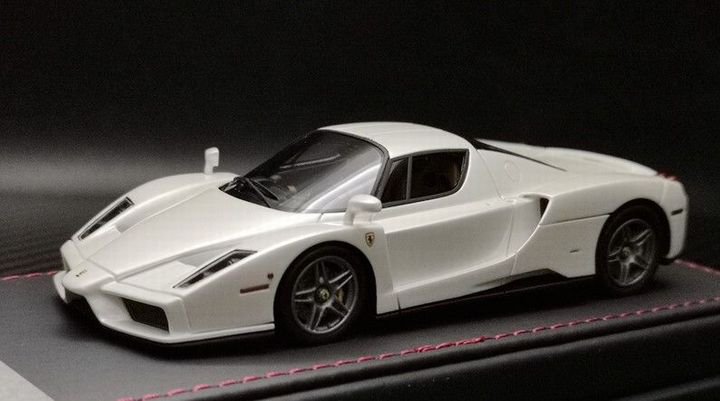 1/43 Scm models Enzo Ferrari Pearl White - 【MR BBR MakeUp LOOKSMART  D&Gなどのミニカー専門店】 ヴェルデ