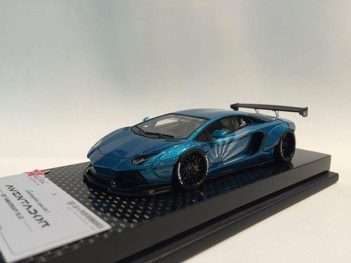 1/43 FuelMe Models LB 700 Aventador Peacock Blue - 【MR BBR MakeUp LOOKSMART  D&Gなどのミニカー専門店】 ヴェルデ