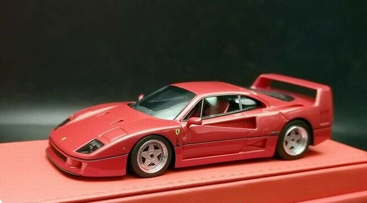 1/43 Scm models Ferrari F40 1988 Red - 【MR BBR MakeUp LOOKSMART