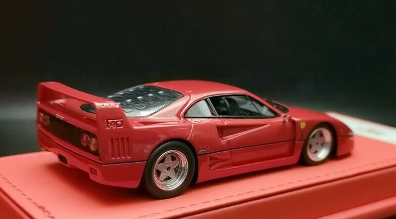 1/43 Scm models Ferrari F40 1988 Red - 【MR BBR MakeUp LOOKSMART DGなどのミニカー専門店】  ヴェルデ