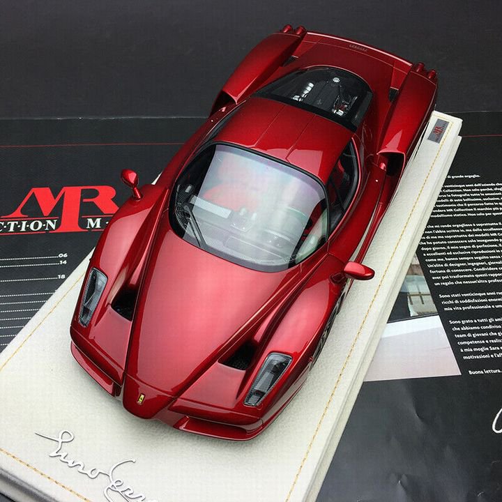 1/18 MR Ferrari Enzo Paris Motor Show car model Metallic Red - 【MR BBR  MakeUp LOOKSMART D&Gなどのミニカー専門店】 ヴェルデ