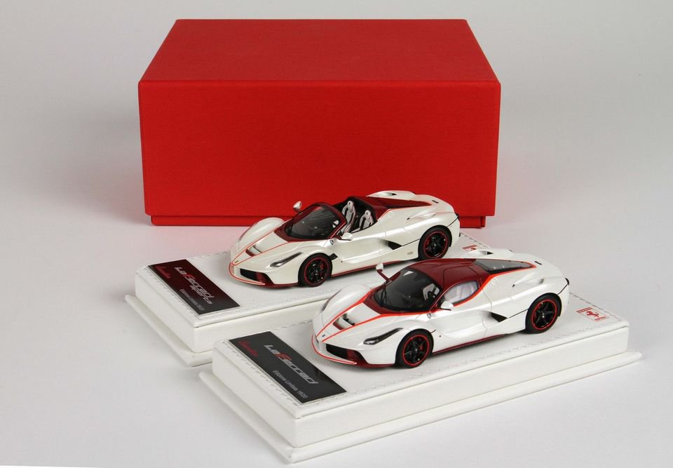 1/43 BBR LaFerrari coupe and LaAperta Spider SUPERCAR - 【MR BBR