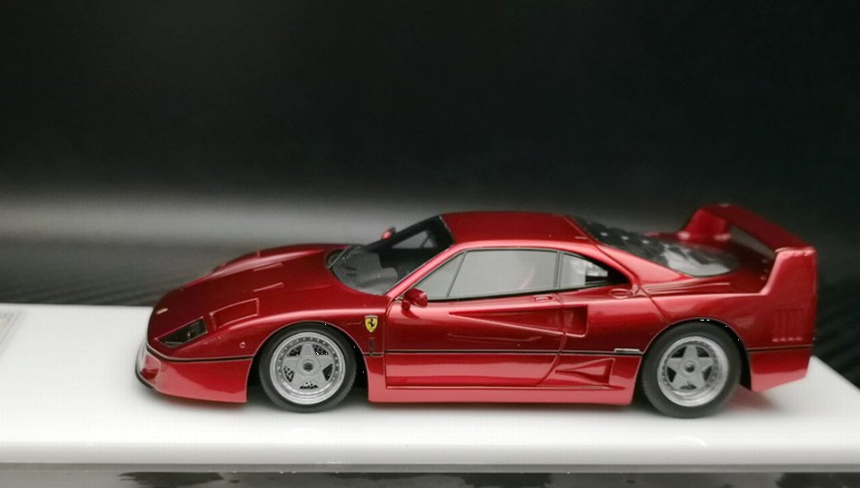 1/43 Scm models Ferrari F40 1990 Metallic Red - 【MR BBR 1/43 Scm models Ferrari F40 1990 Metallic Red - 【MR BBR