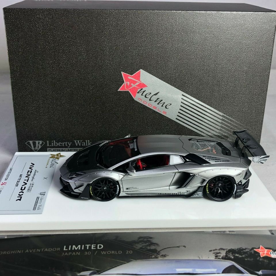 fuelme 1/43 Liberty Walk AVENTADOR LB リバティーウォーク アヴェン 