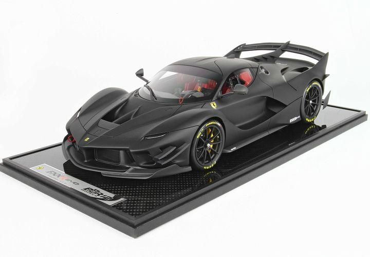 1/12 BBR Ferrari FXXK EVO matt black - 【MR BBR MakeUp