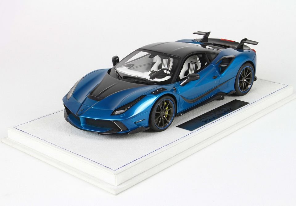 1/18 MANSORY 4XX SIRACUSA BLUE EMPEROR - 【MR BBR MakeUp LOOKSMART  Du0026Gなどのミニカー専門店】 ヴェルデ　