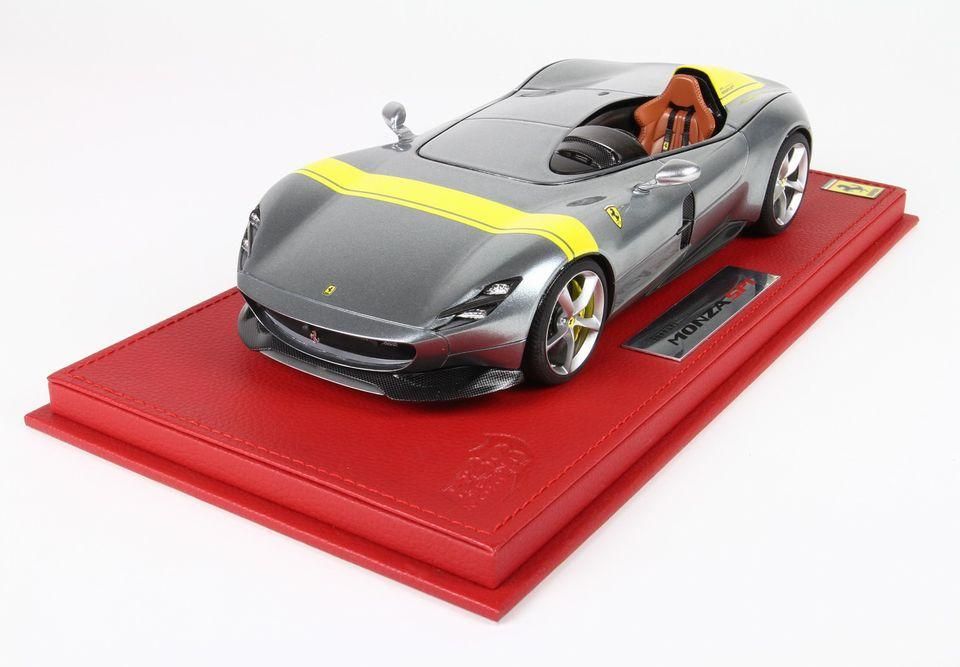 BBR 1/18 Ferrari Monza SP1 metal grey