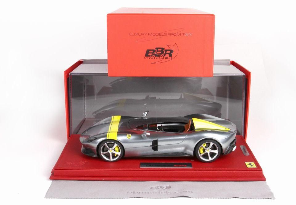 BBR 1/18 Ferrari Monza SP1 metal grey