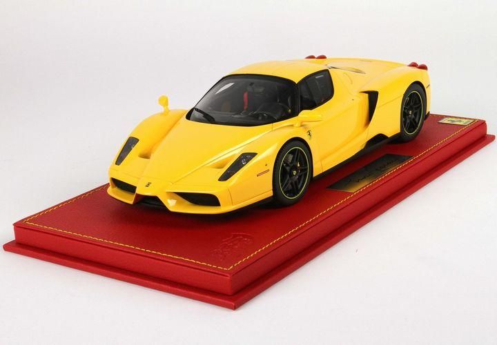 1/18 BBR Ferrari Enzo Ferrari Giallo Modena 4305 - 【MR BBR MakeUp LOOKSMART  D&Gなどのミニカー専門店】 ヴェルデ