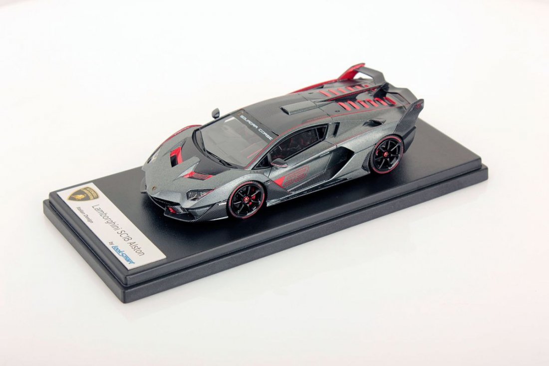 1/43 LOOKSMART Lamborghini SC 18 Alston Matt Metallic Grey - 【MR BBR MakeUp  LOOKSMART D&Gなどのミニカー専門店】 ヴェルデ