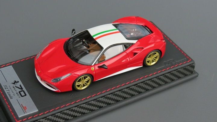 1/43 MR Ferrari 488 GTB The Lauda - 【MR BBR MakeUp LOOKSMART D&Gなどのミニカー専門店】  ヴェルデ