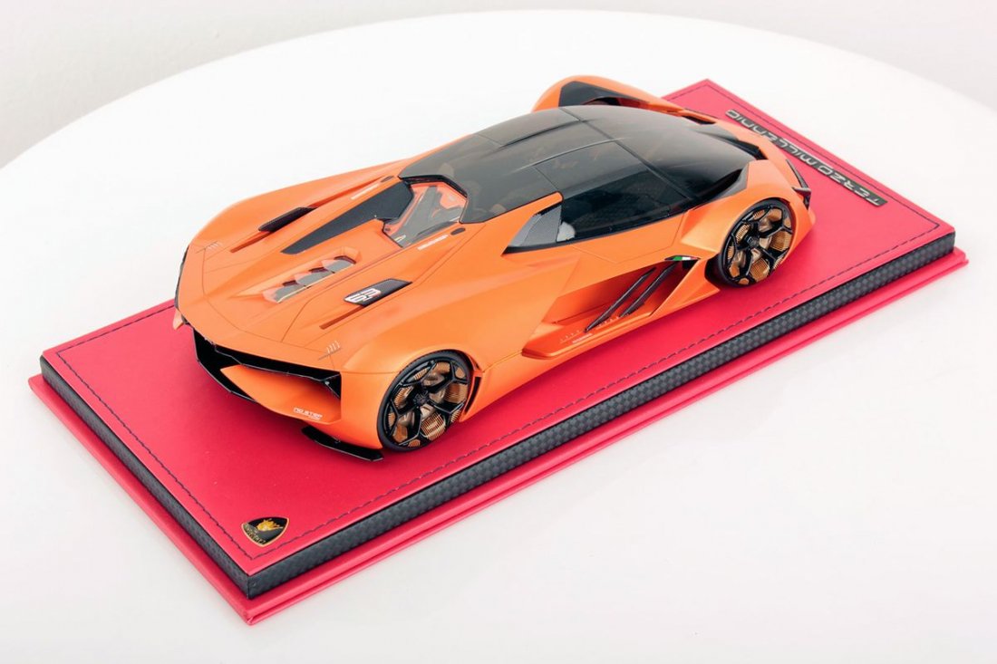 1/18 MR Lamborghini Terzo Millennio Arancio Anthaeus - 【MR BBR MakeUp  LOOKSMART D&Gなどのミニカー専門店】 ヴェルデ