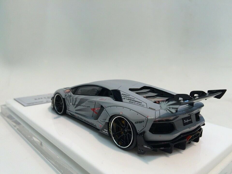 1/43 FuelMe Model LB PERFORMANCE AVENTADOR 2.0 Combat Gray - 【MR