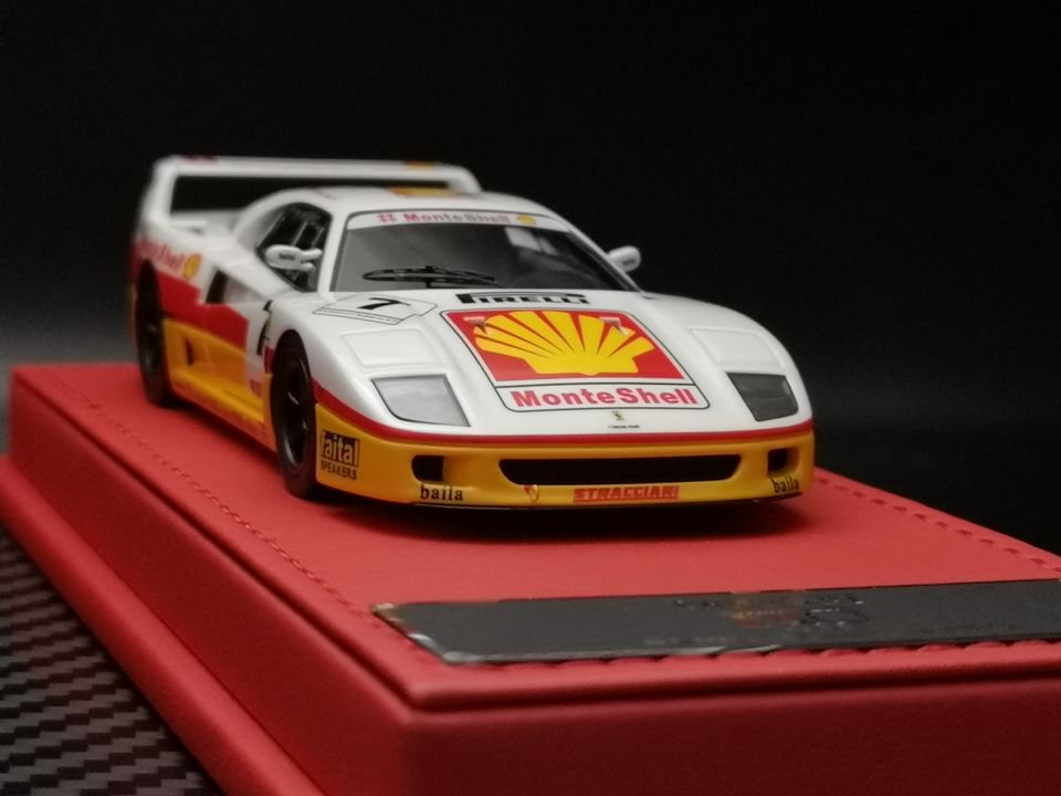 1/43 Scm models Ferrari F40 GT Monte-Shell #7 - 【MR BBR MakeUp LOOKSMART  D&Gなどのミニカー専門店】 ヴェルデ