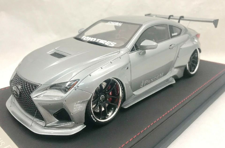 1/18 Toyota Lexus RC Pandem Liberty walk in Silver - 【MR BBR MakeUp  LOOKSMART D&Gなどのミニカー専門店】 ヴェルデ