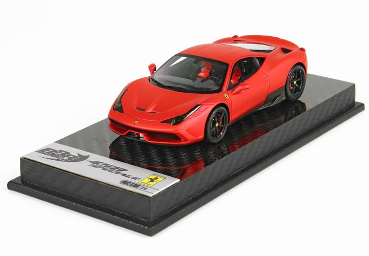 1/43 BBr Ferrari 458 Speciale matt red F2007B - 【MR BBR MakeUp LOOKSMART  D&Gなどのミニカー専門店】 ヴェルデ